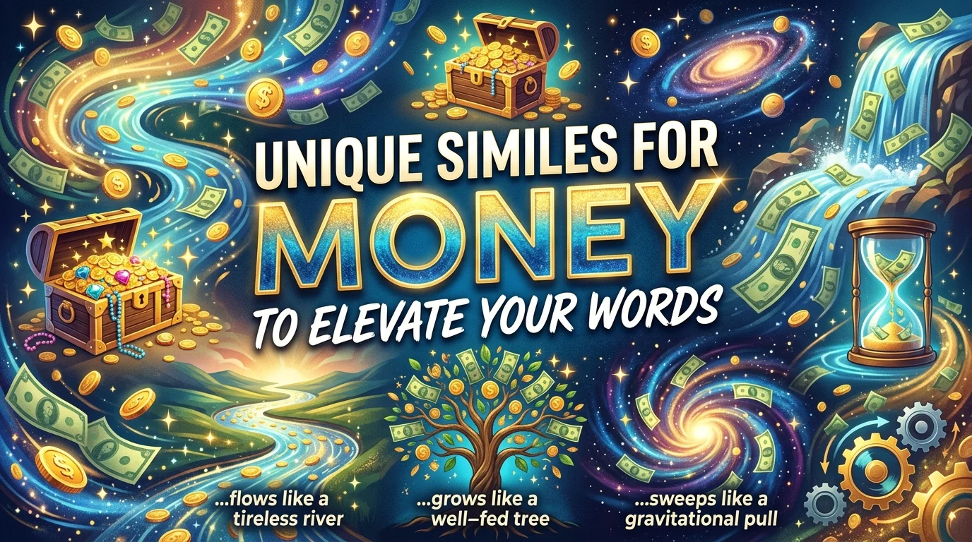 Unique Similes For Money to Elevate Your Words